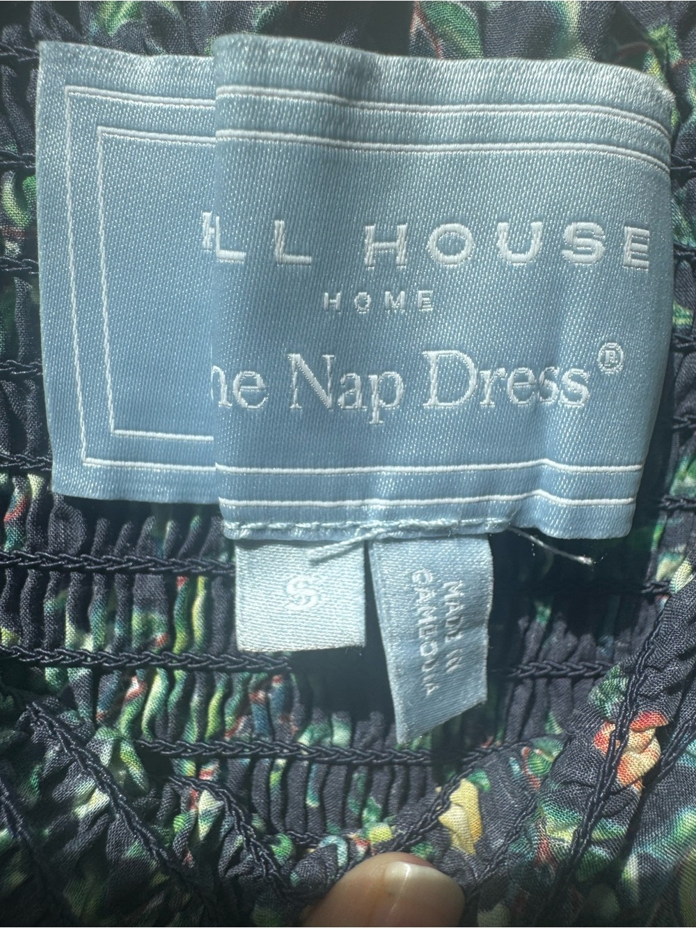 Hill House Nap Dress Green - Picture 3 of 3
